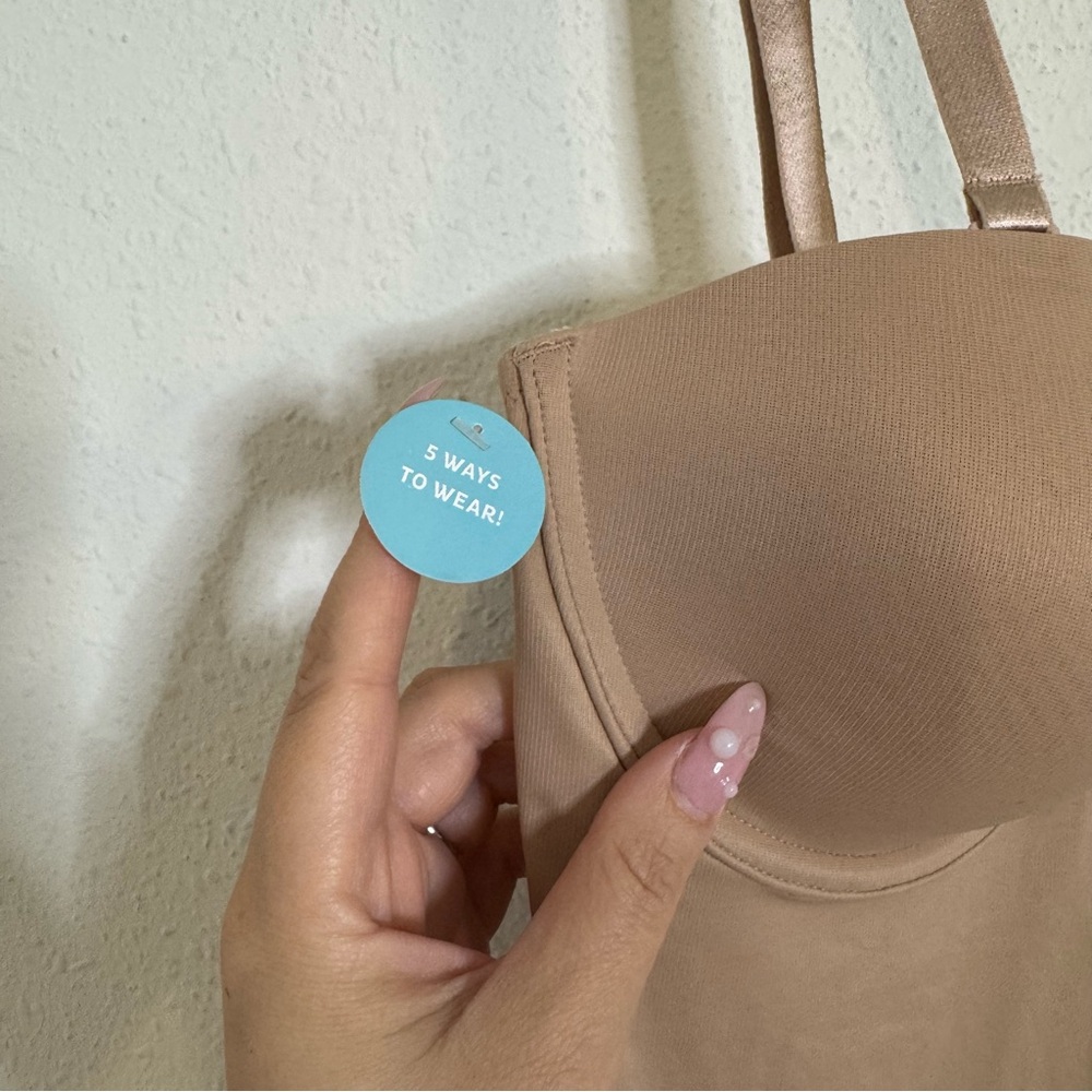 Spanx assets suit your fancy strapless mid thigh bodysuit - Picture 3 of 6